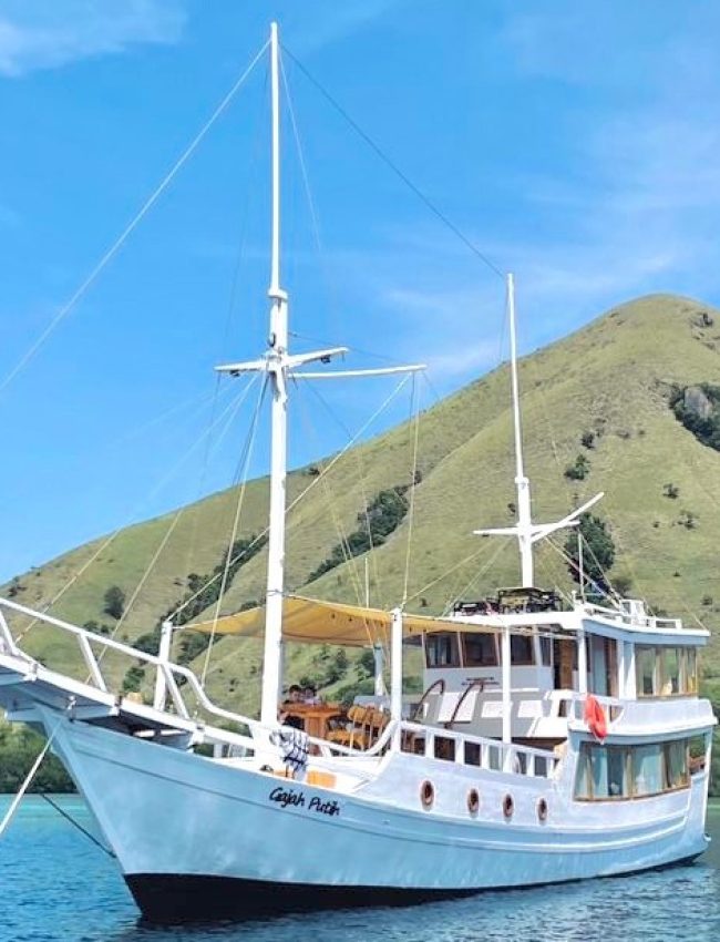 Open Trip Komodo Kapal Phinisi Gajah Putih