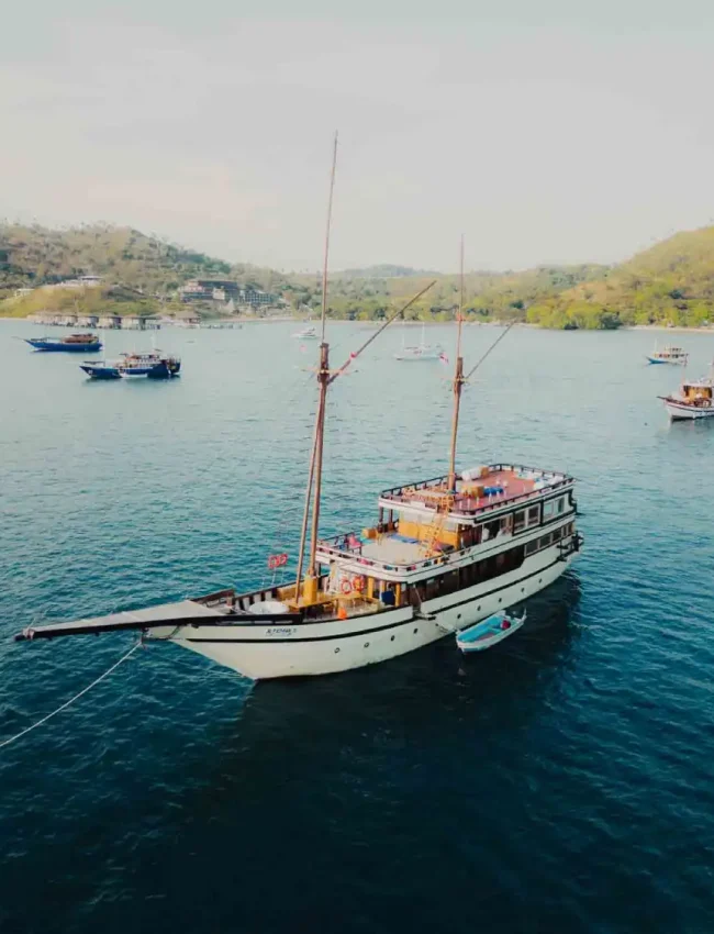 Shared Boat Phinisi premium Komodo to Lombok and Lombok to Komodo