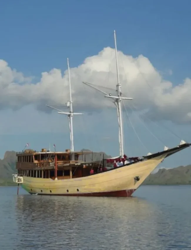 Shared boat Komodo Phinisi NK Leticia